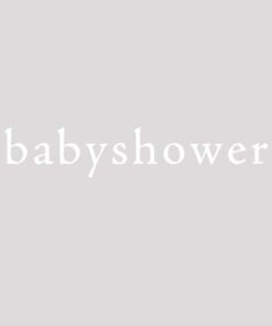 Axel Babyshower text grey background