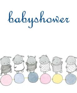 Babyshower blue